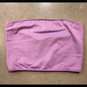 *SOLD* Purple Strapless Crop Top/Tube Top
